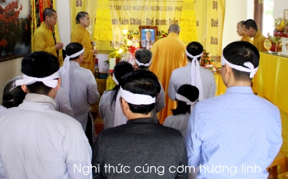 Nghi thức cúng cơm hương linh